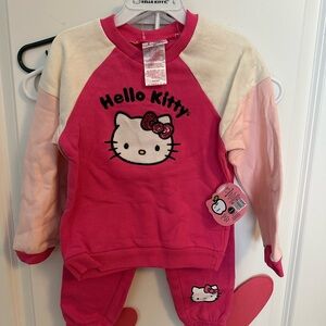 Sanrio Hello Kitty Pink and White Kids Matching Set
